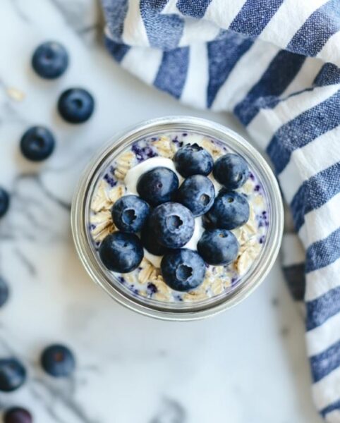 Blueberry Overnight Oats