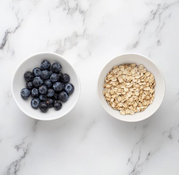 Blueberry Overnight Oats ingredients