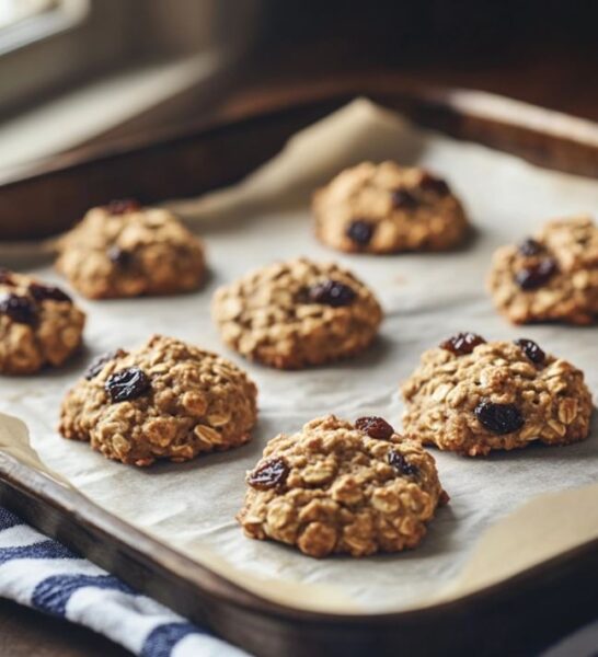 baking the cookies