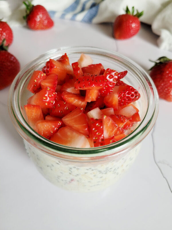 Strawberry Overnight Oats