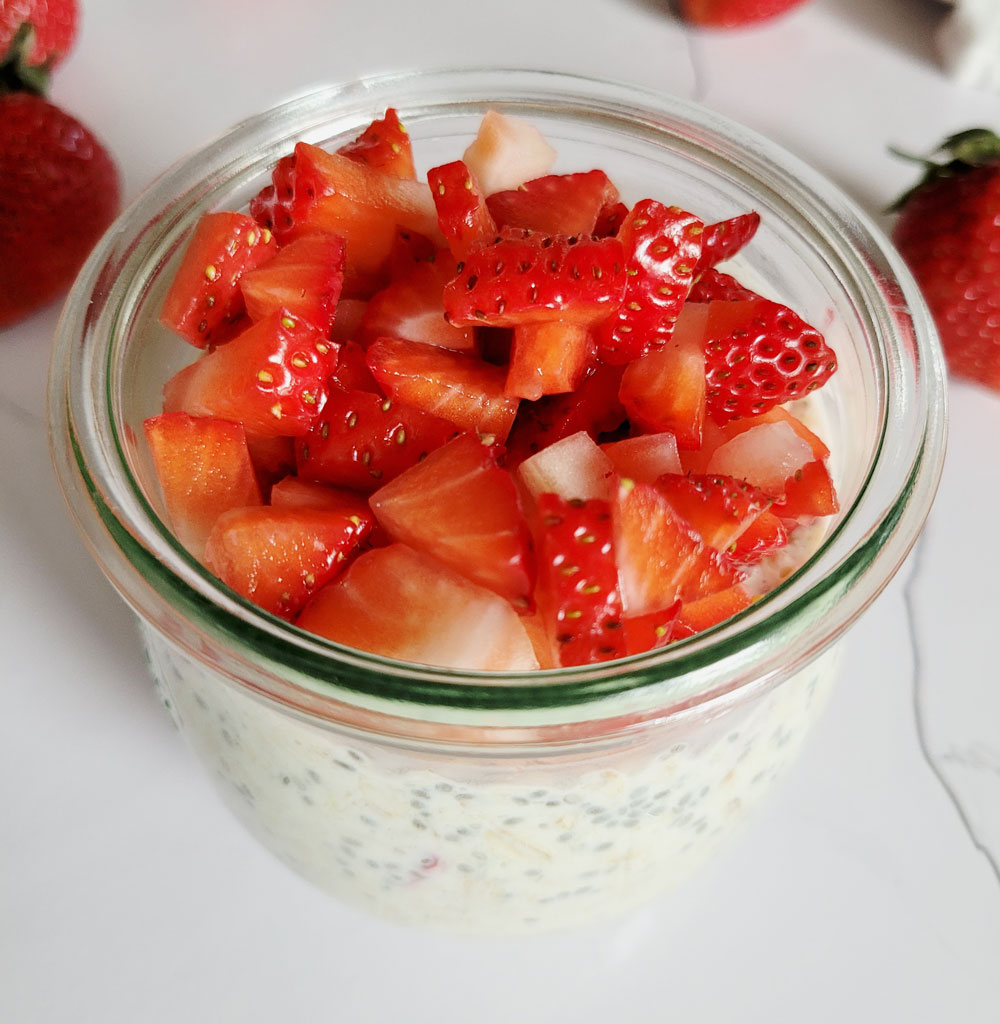 Strawberry Overnight Oats