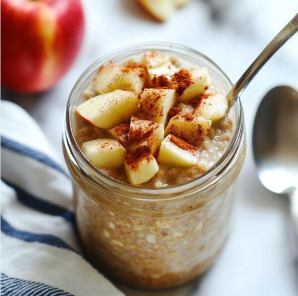 Apple Cinnamon Overnight Oats