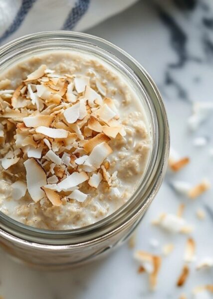 Coconut Milk Overnight Oats