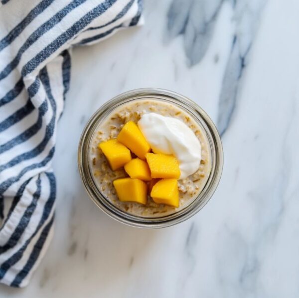 Mango Overnight Oats Recipe