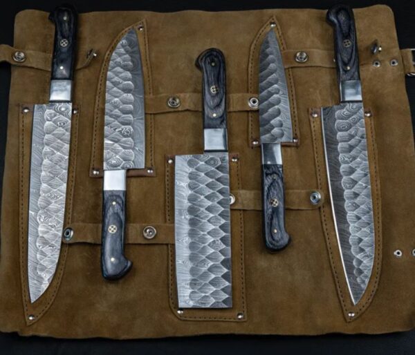 Morf Steelware Damasuc Knives