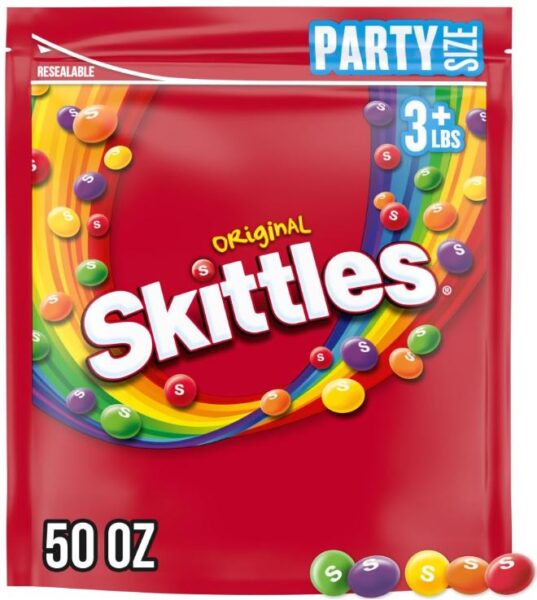 Skittles for freeze drying