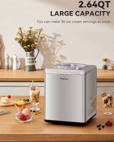 Couplux Large Ice Cream Maker