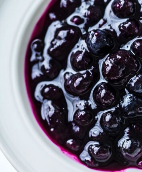 blueberry sauce for Blueberry Oatmeal Bars