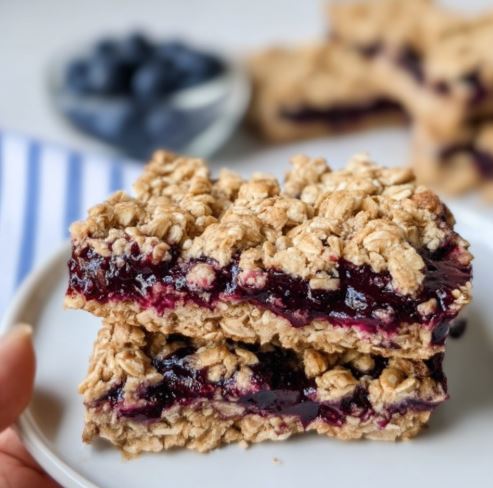 blueberry oatmeal bars