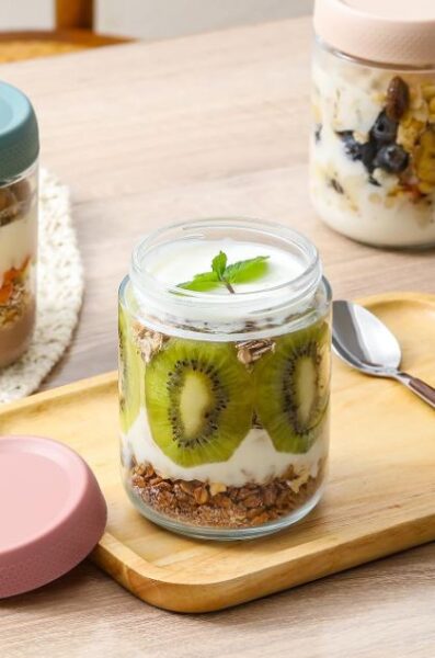 Overnight Oats Containers with Lids