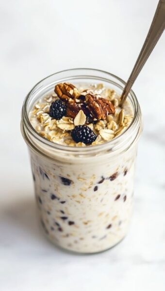 8 oz Mason Jars For Overnight Oats