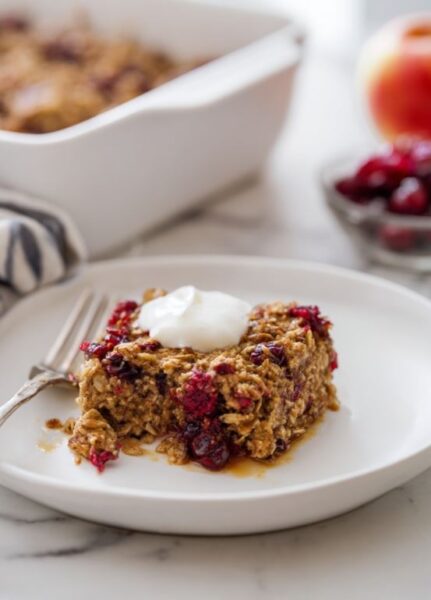 How To Make Cranberry Oatmeal Bake