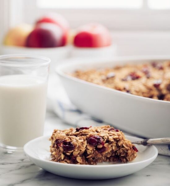 Cranberry Baked Oatmeal Tips