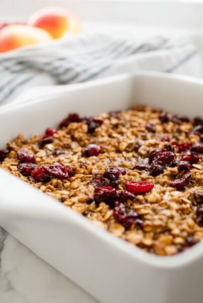 How To Make Cranberry Oatmeal Bake