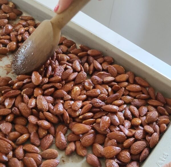 How To Make Roasted Maple Almonds
