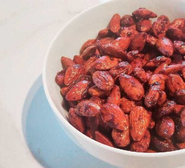 salted cocoa roasted almonds