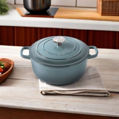 Edging Enameled Cast Iron Covered 5.5qt