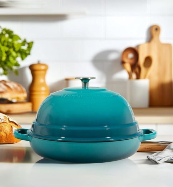 Edging Enameled Sourdough Pot