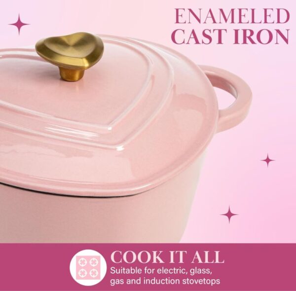 Paris Hilton Enameled Cast Iron Dutch Oven