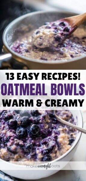 warm oatmeal bowls