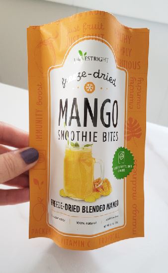 Freeze Dried Mango Smoothie Bites