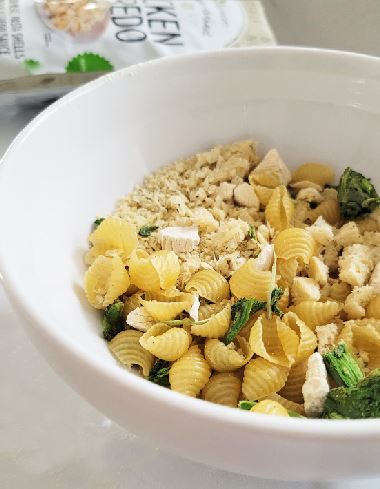 Freeze Dried Chicken Alfredo with Spinach