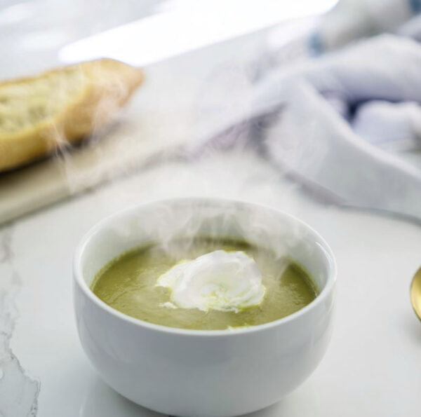 pea and basil soup recipe