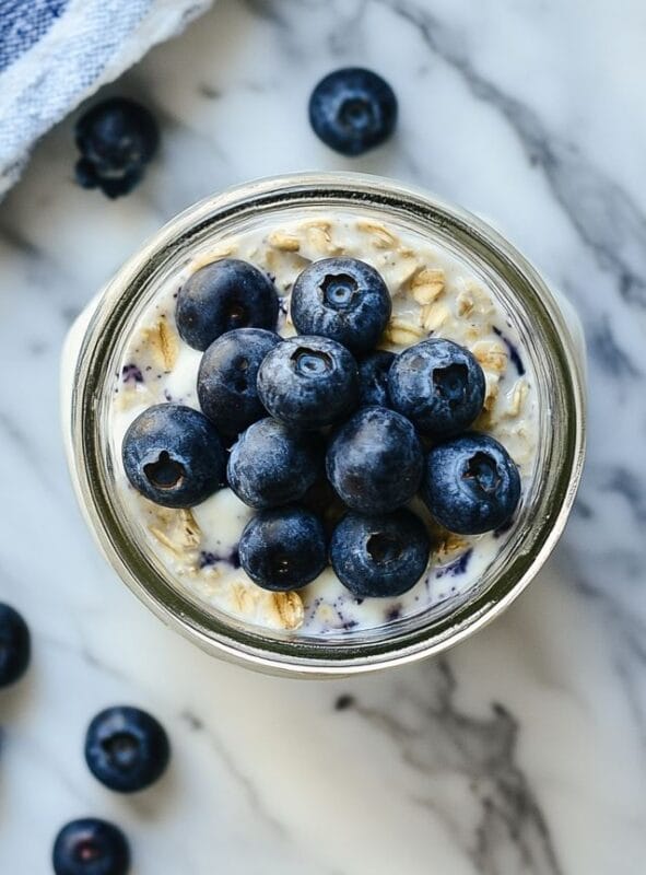 blueberry overnight oats recipe