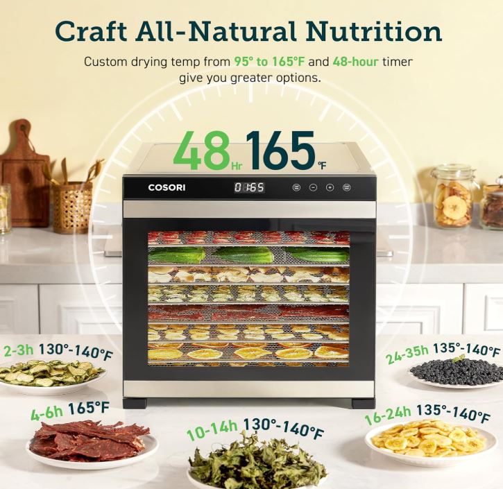 cosori food dehydrator