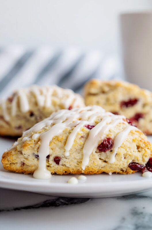 easy cranberry orange scone recipe