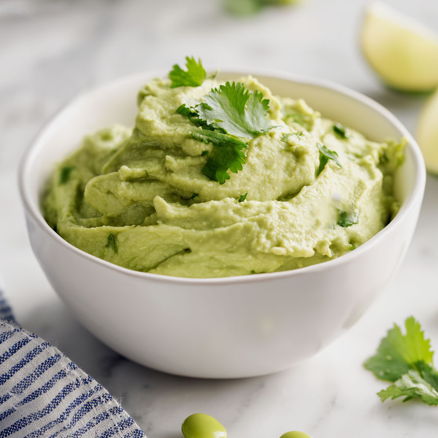 Edamame Avocado Guacamole