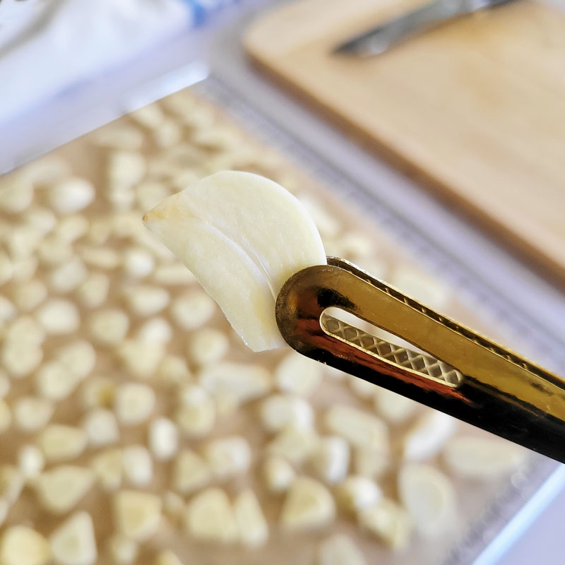 tips for drying garlic