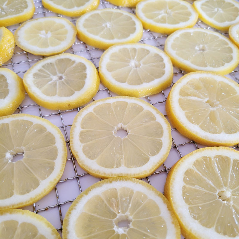 how to dehydrate lemons