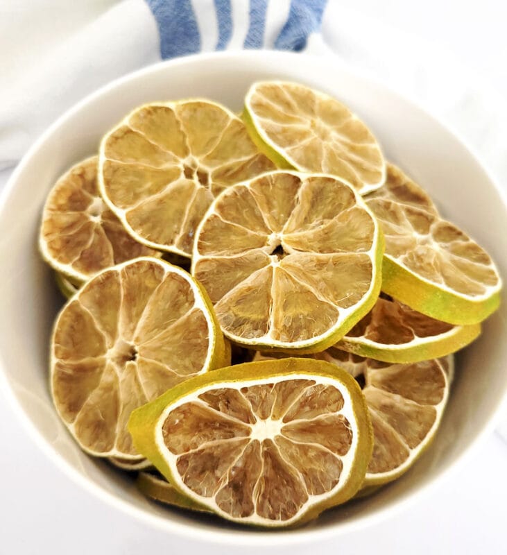 Condition the limes before storing
