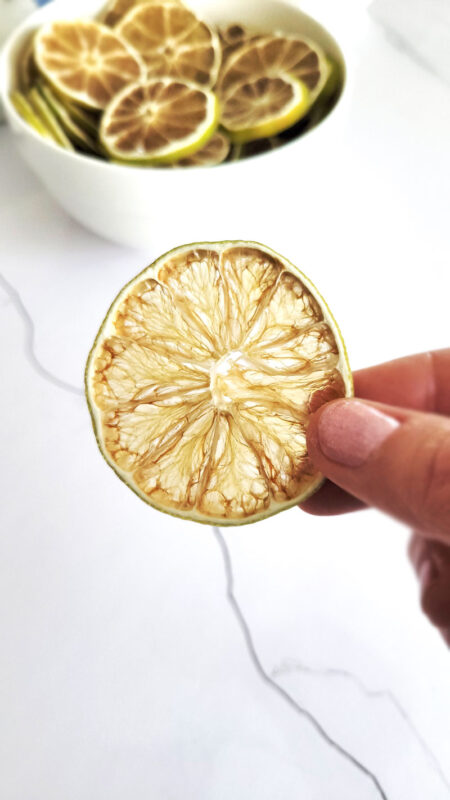 fully dried limes