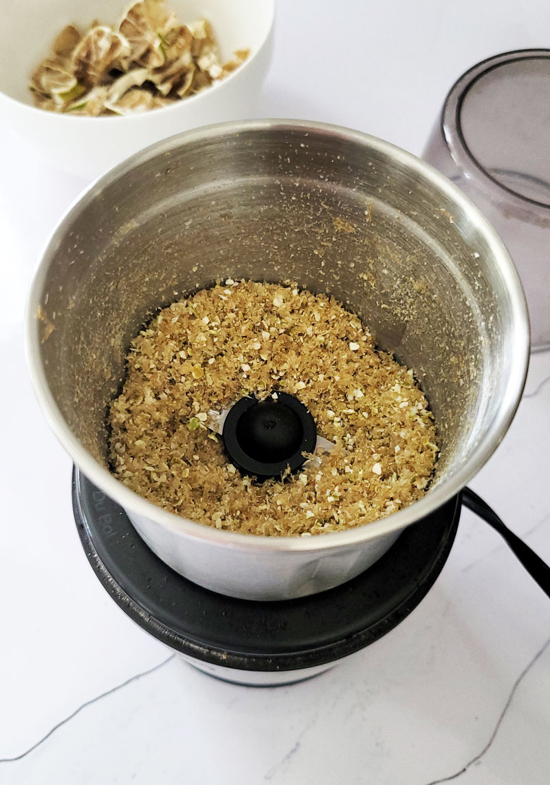 how to make lime powder