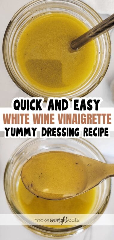 white wine vinaigrette dressing with dijon mustard