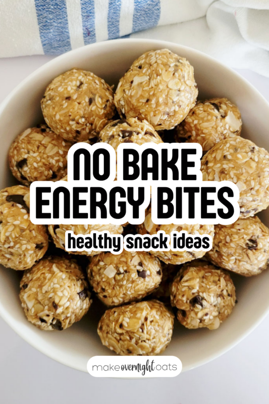 no bake energy bites