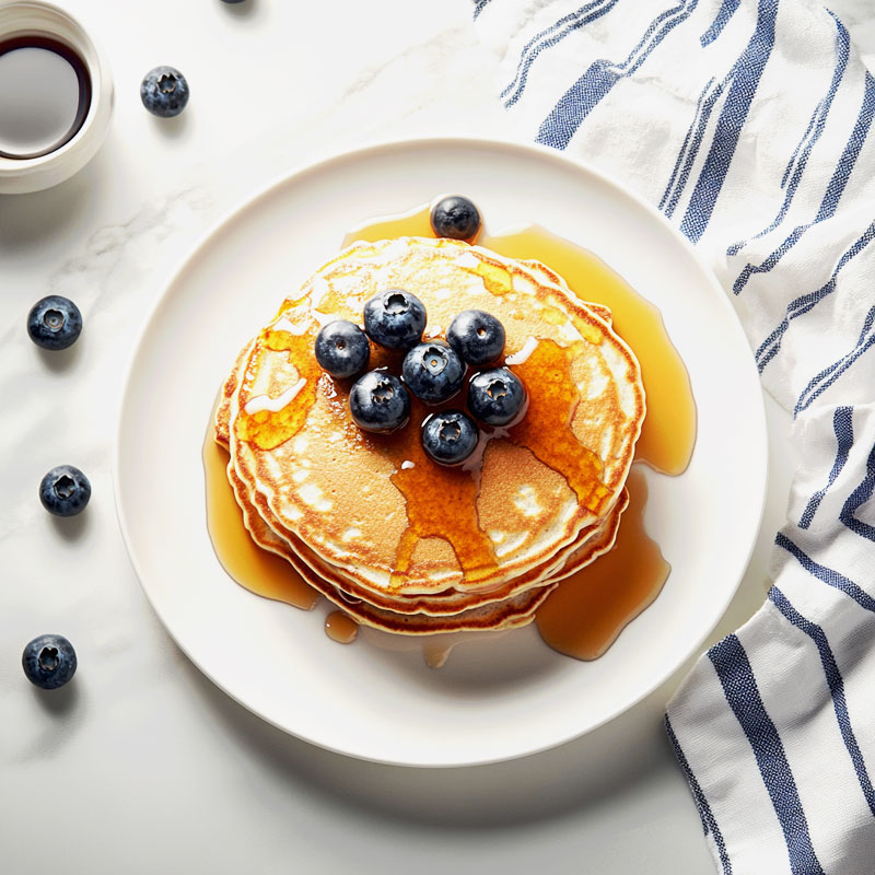Classic Oatmeal Pancakes