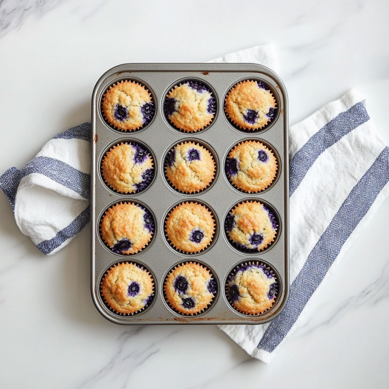 Easy Blueberry Muffins
