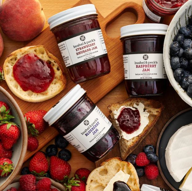 Fruit Jam Jars