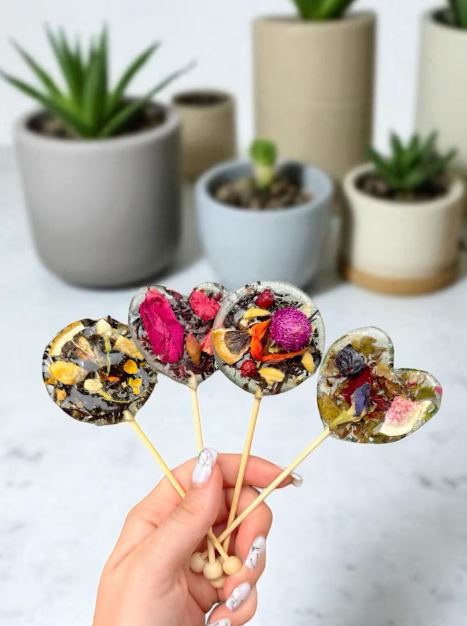 Tea Lollipops