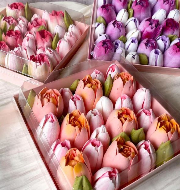 Marshmallow Flowers