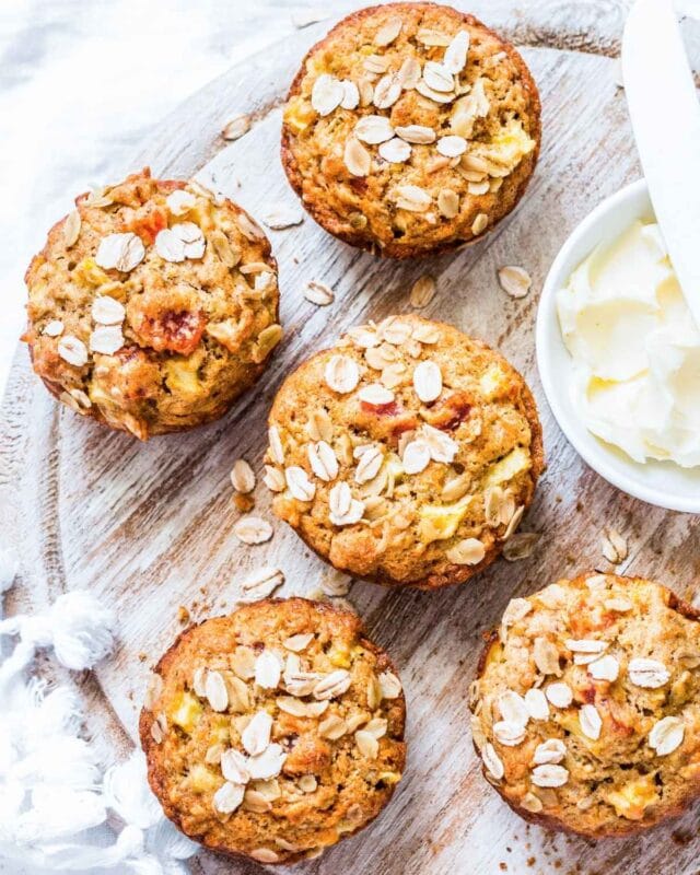 Baked Oatmeal Muffins