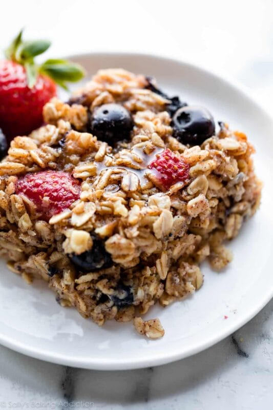 One Bowl Baked Oatmeal