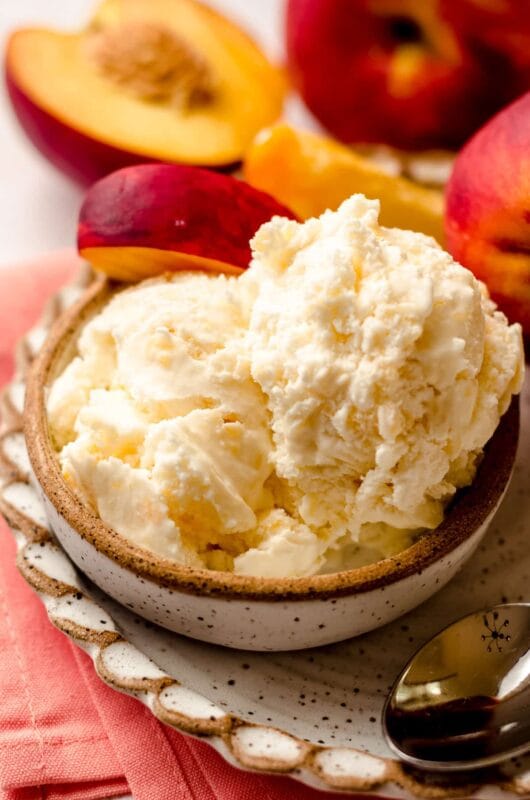 Peach Ice Cream