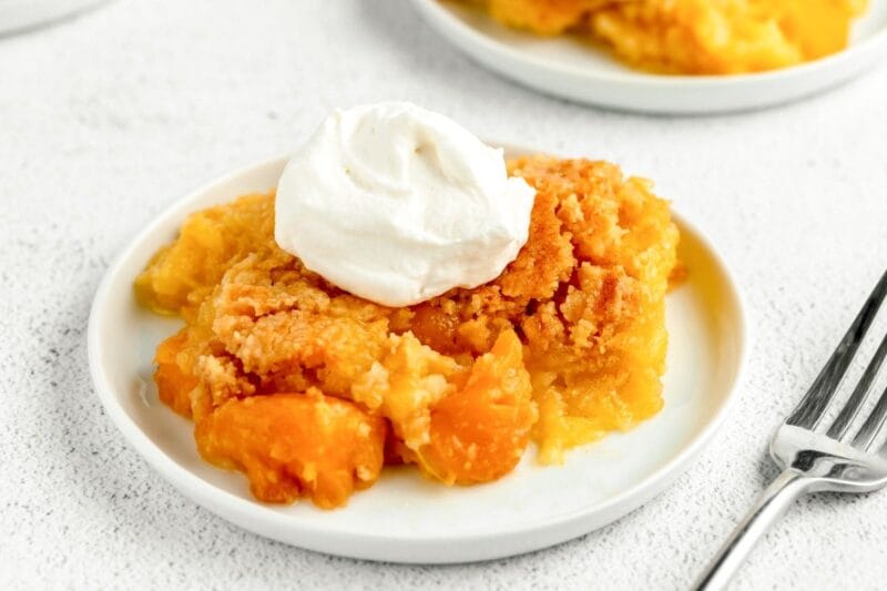 Peach Dump Cake