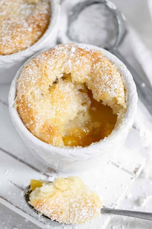 Peach Pudding Cake