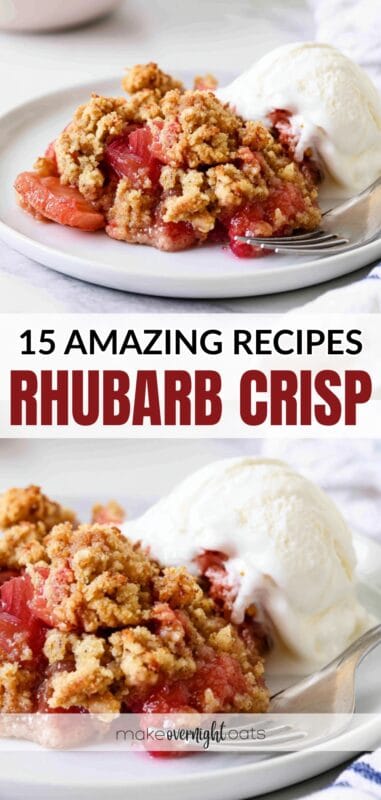 best rhubarb crisp recipes
