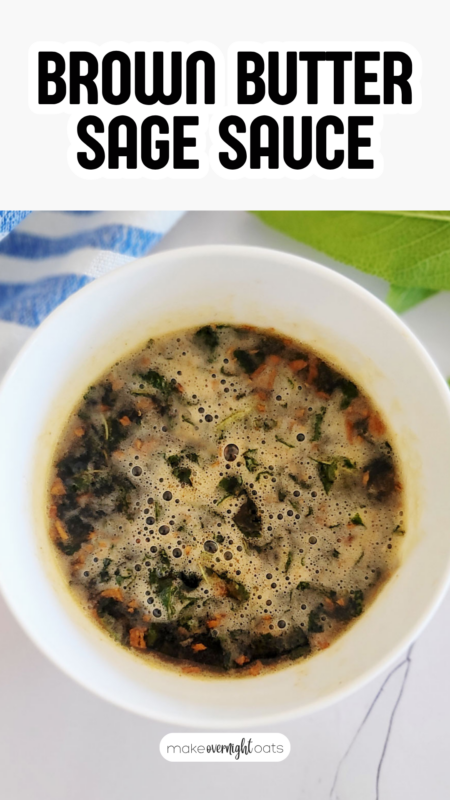 how to make brown butter sage sauce